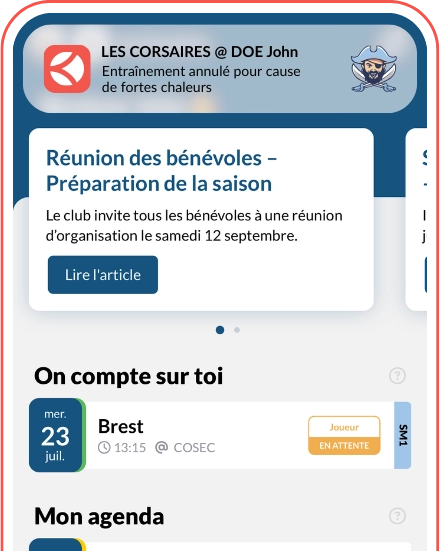 Votre association, partout - Kalisport logiciel association sportive
