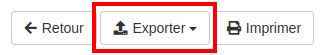 Exporter les commandes - Intranet Kalisport