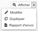 Intranet Kalisport - Boutons d'actions