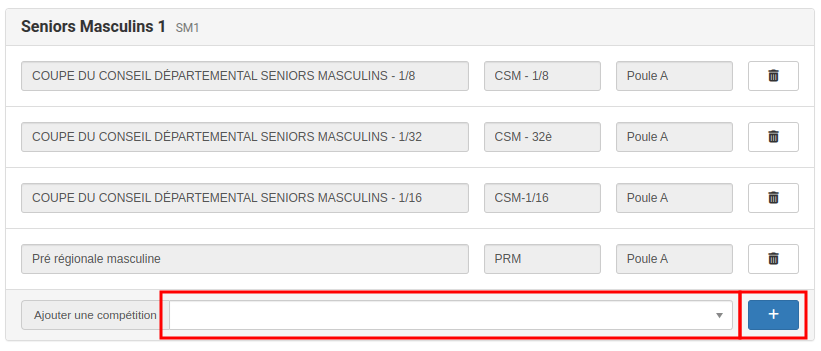 Kalisport - Connexion FFBB configuration compétitions