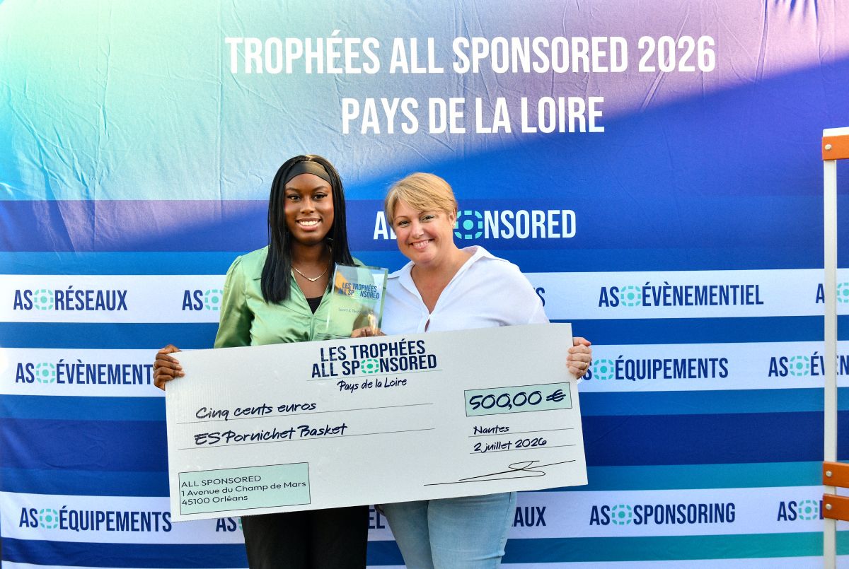 ES Pornichet Basket trophée ALL SPONSORED