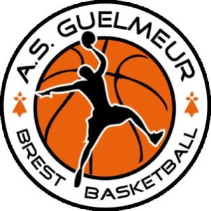 Logo AS Guelmeur Basket - Client utilisateur référence logiciel kalisport pour club de basketball