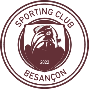 Logo Sporting Club Besançon - Client utilisateur référence logiciel kalisport pour club de football
