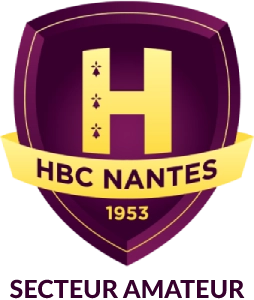 Logo HBC Nantes - Secteur Amateur - Client utilisateur référence logiciel kalisport pour club de cyclisme