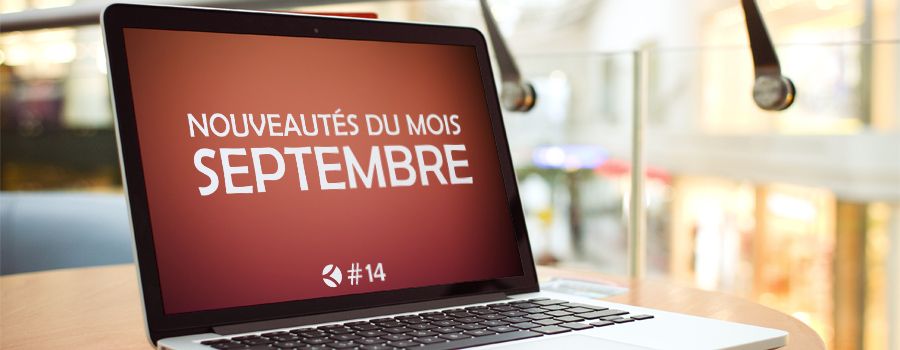 #14 : Les nouveautés du mois de septembre - Logiciel gestion sportive pour club de sport